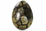 Septarian Dragon Egg Geode - Crystal Filled #134433-2
